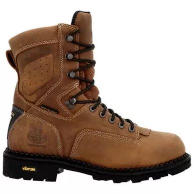 Georgia GB00122 Men’s Comfort Core Waterproof Low Heel Logger Work Boots
