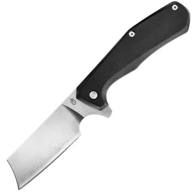 Gerber Asada Onyx Folding Knife, Plain Edge, Cleaver Blade