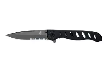 Gerber EVO Ti-Coated Serrated Folding Knife