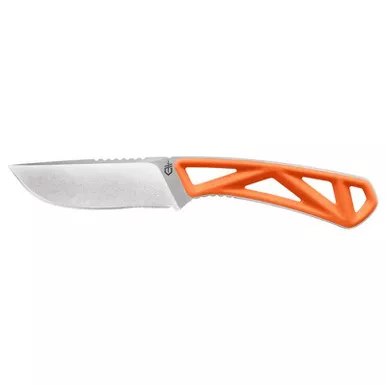 Gerber Exo-Mod Fixed Knife Drop Point Plain Edge Blade, Skeletonized Handle