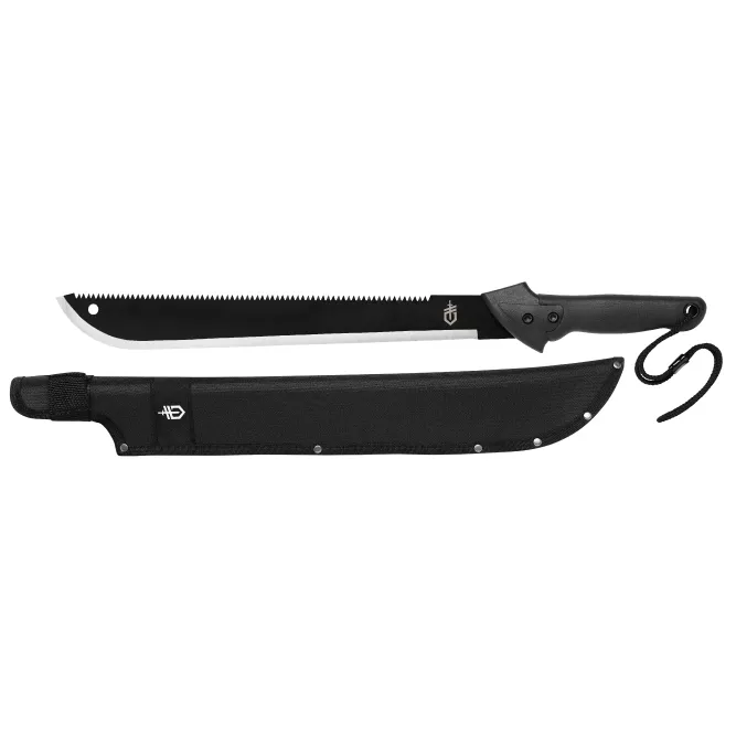 Gerber Gator Machete – Black With Nylon Sheath #31-00758