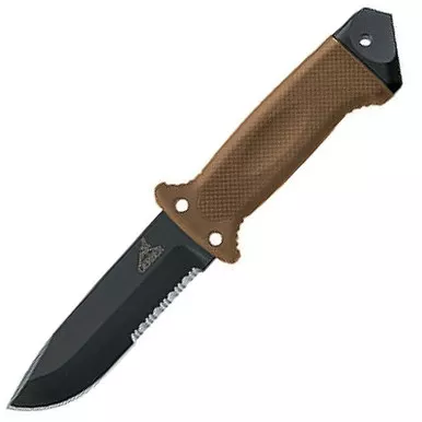 Gerber LMF 2 Infantry Knife 4.875″ Serrated SS Drop Point Blade 22-01463