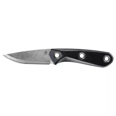 Gerber Principle Fixed Knife 3.10″ 420HC Drop Point Plain Edge Blade, Lashing Holes Handle