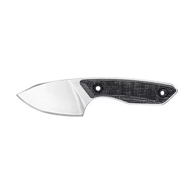 Gerber Stowe Fixed Knife 2.50" 440A Clip Point Plain Edge Blade, Micarta Grip