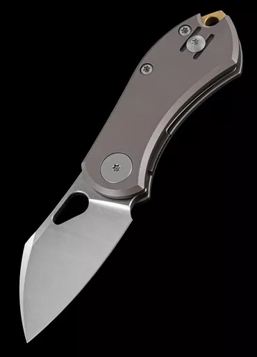 GiantMouse Nibbler Titanium Folding Knife