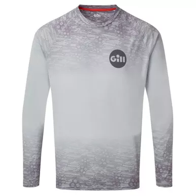 GILL Men’s Limited Edition UV Tec Performance Ice Gill Logo LS Shirt (FG503ICE03)