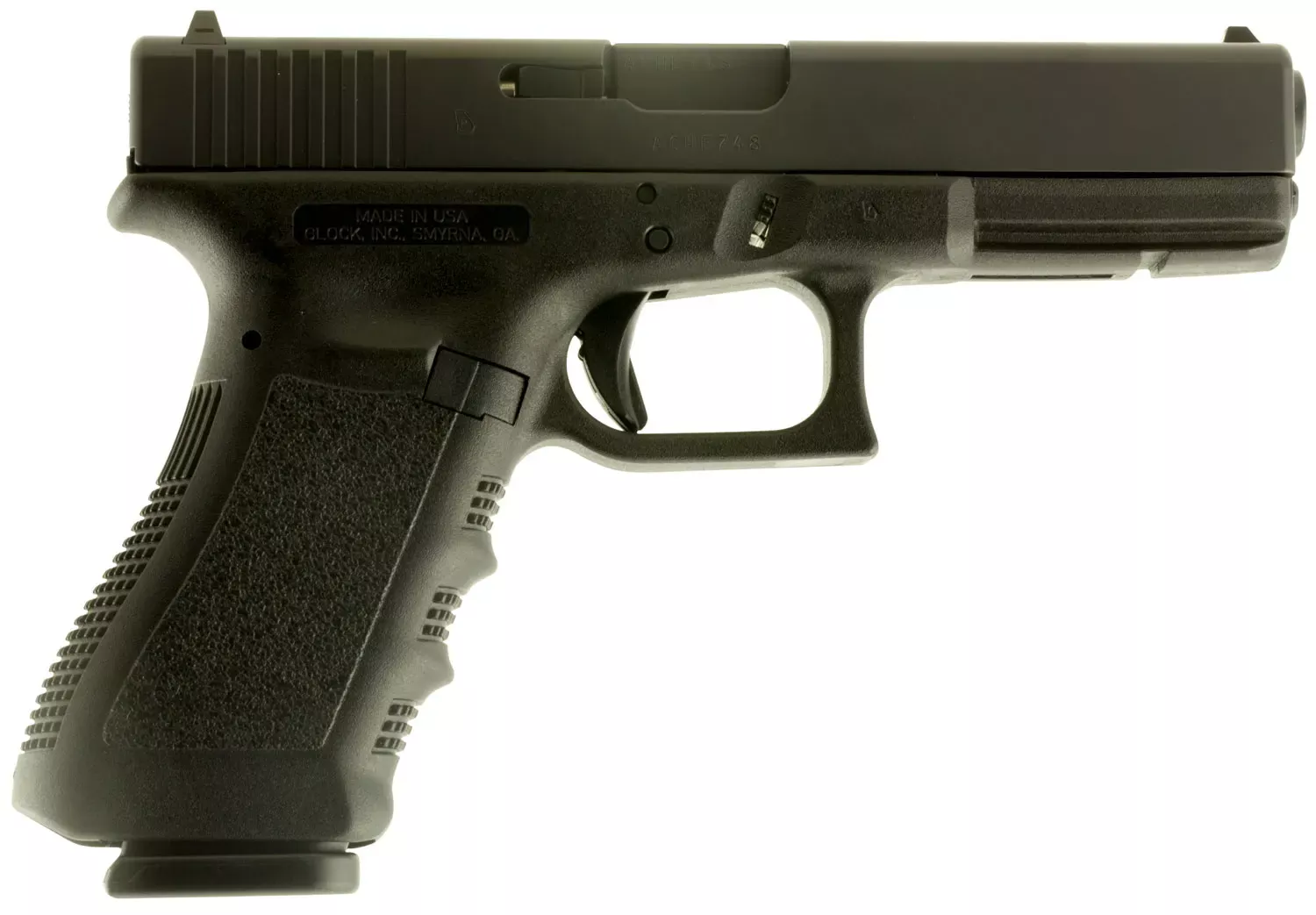 Glock G17 Gen3 9mm Luger 4.49″ 10+1 Overall Black Finish