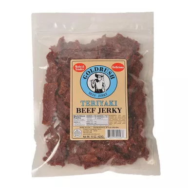 Gold Rush Premium Jerky 15 oz (Teriyaki)