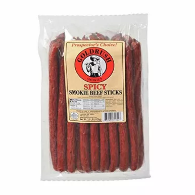 Gold Rush Spicy Beef Smokies, 7 Oz.