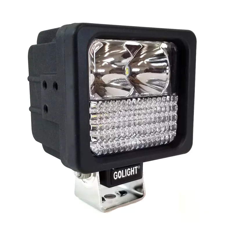 Golight GXL LED Hybrid Work Series Light Fixed Mount w/No Remote – 12V – Black