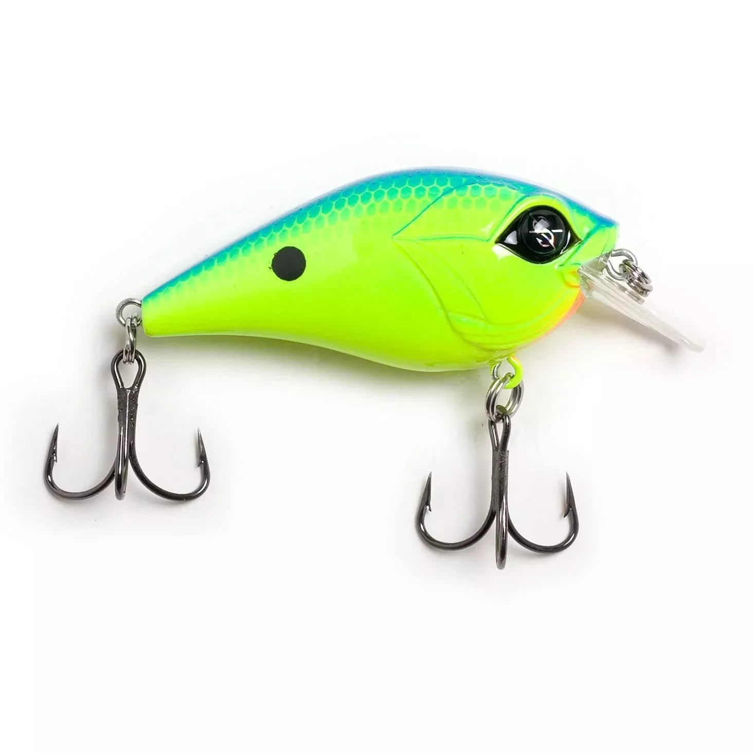 Googan Squad Flat Banger – Chartreuse Blue Back #1001GGS10004E