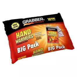 Grabber Warmers Mini Pocket Hand Warmers – 10 Pair/Pack