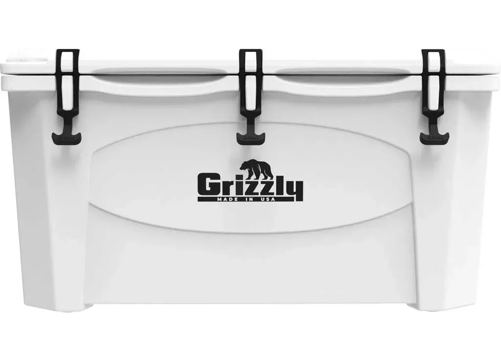 Grizzly 75 Qt Cooler, White• 4400024