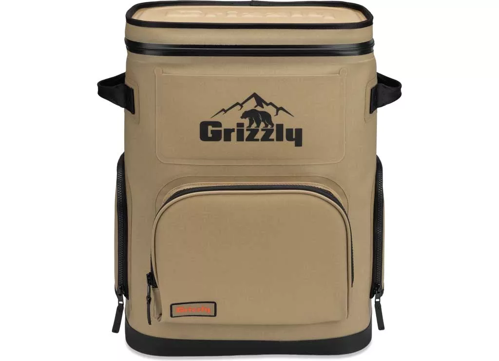 Grizzly Drifter 24-Can Backpack Cooler, Tan• 4408112