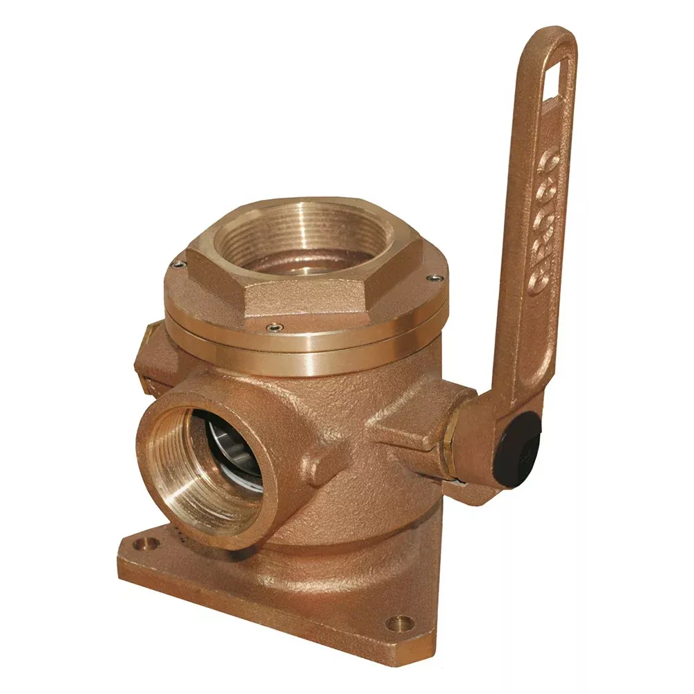 GROCO 2-1/2″ Safety Seacock w/2″ Side Port – SBV-2500-P