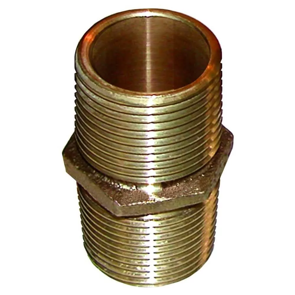 GROCO Bronze Pipe Nipple – 3″ NPT [PN-3000]