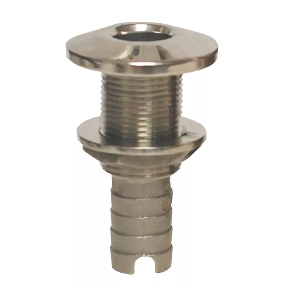 GROCO Stainless Steel Hose Barb Thru-Hull Fitting – 1/2″ [HTH-500-S]