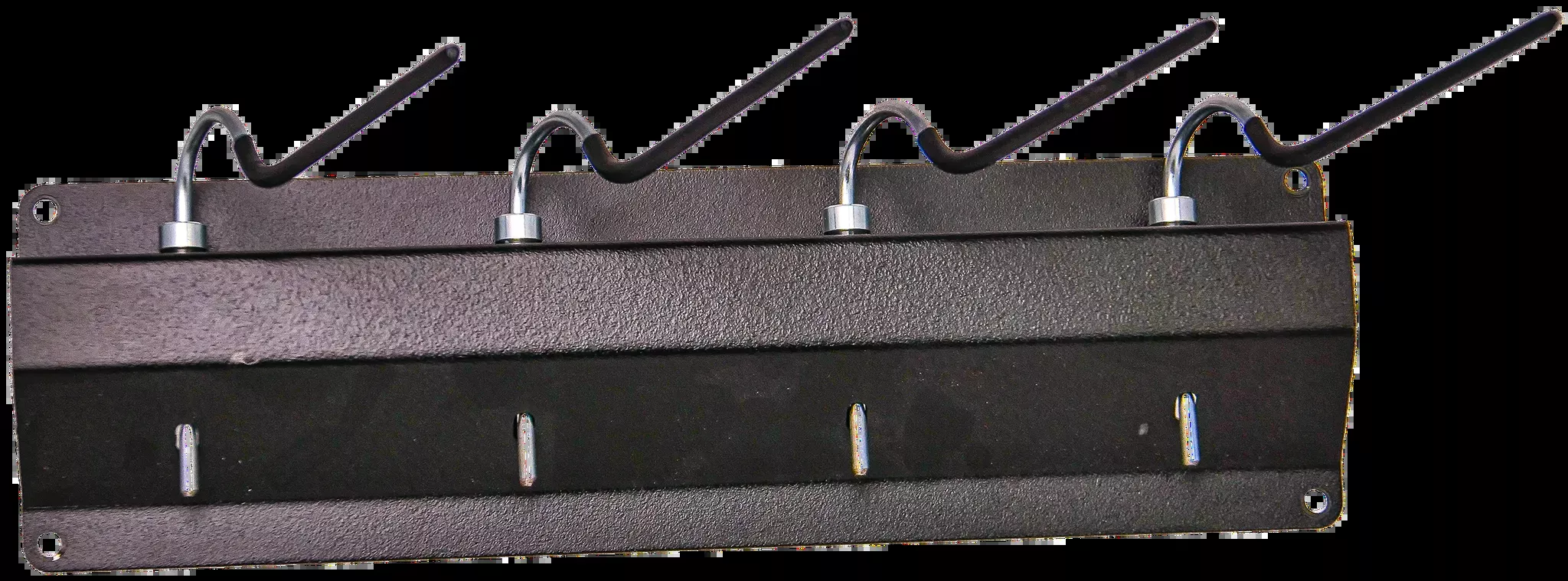 Gun Safe 4 Pistol Rack – Black
