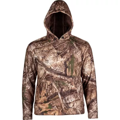 Habit Men's Bow String Sherpa Hoodie Realtree Apx