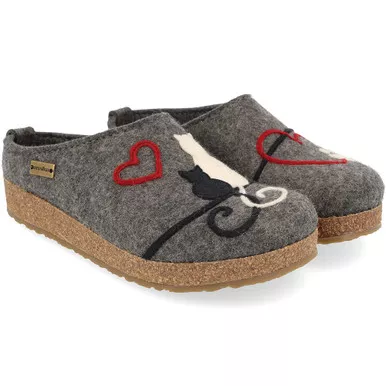 HAFLINGER Micini Gray Clogs (731090-4)