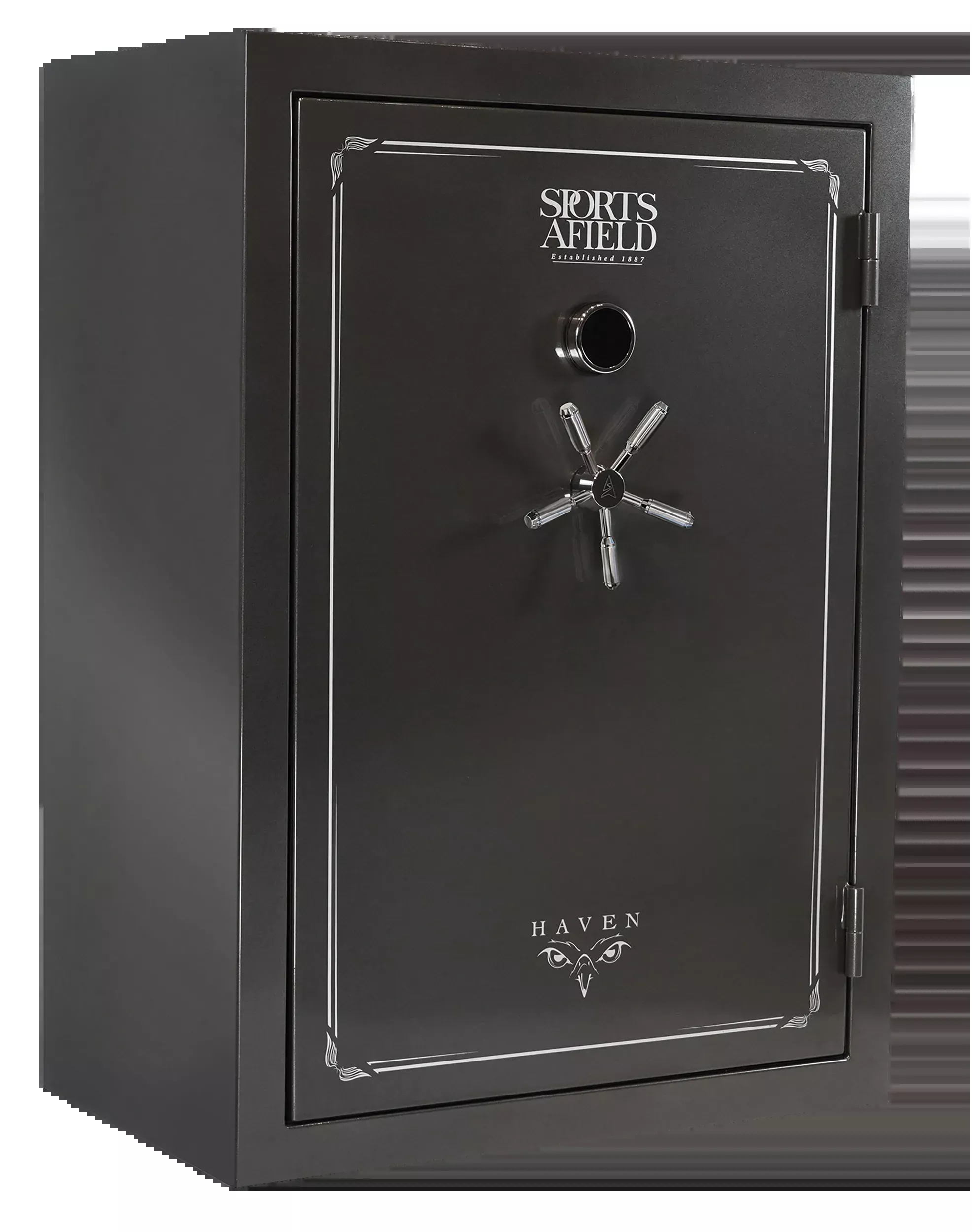 Haven 59 Inch Electronic Keypad/Key Entry 48 + 8 Gun Safe