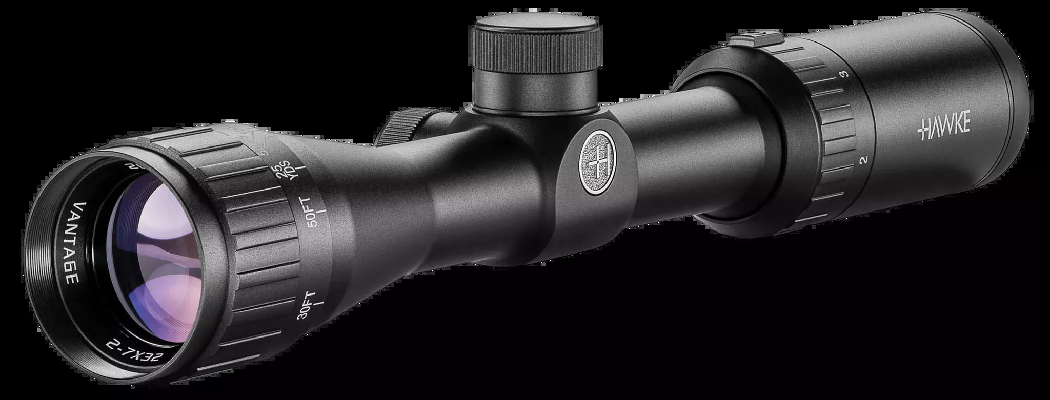 Hawke Sport Vantage Riflescope – 2-7x32mm Mil-Dot Reticle
