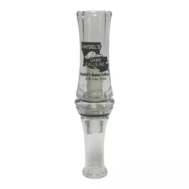 HAYDELS Acrylic Redleg Mallard Double Reed Duck Call (AR-19)