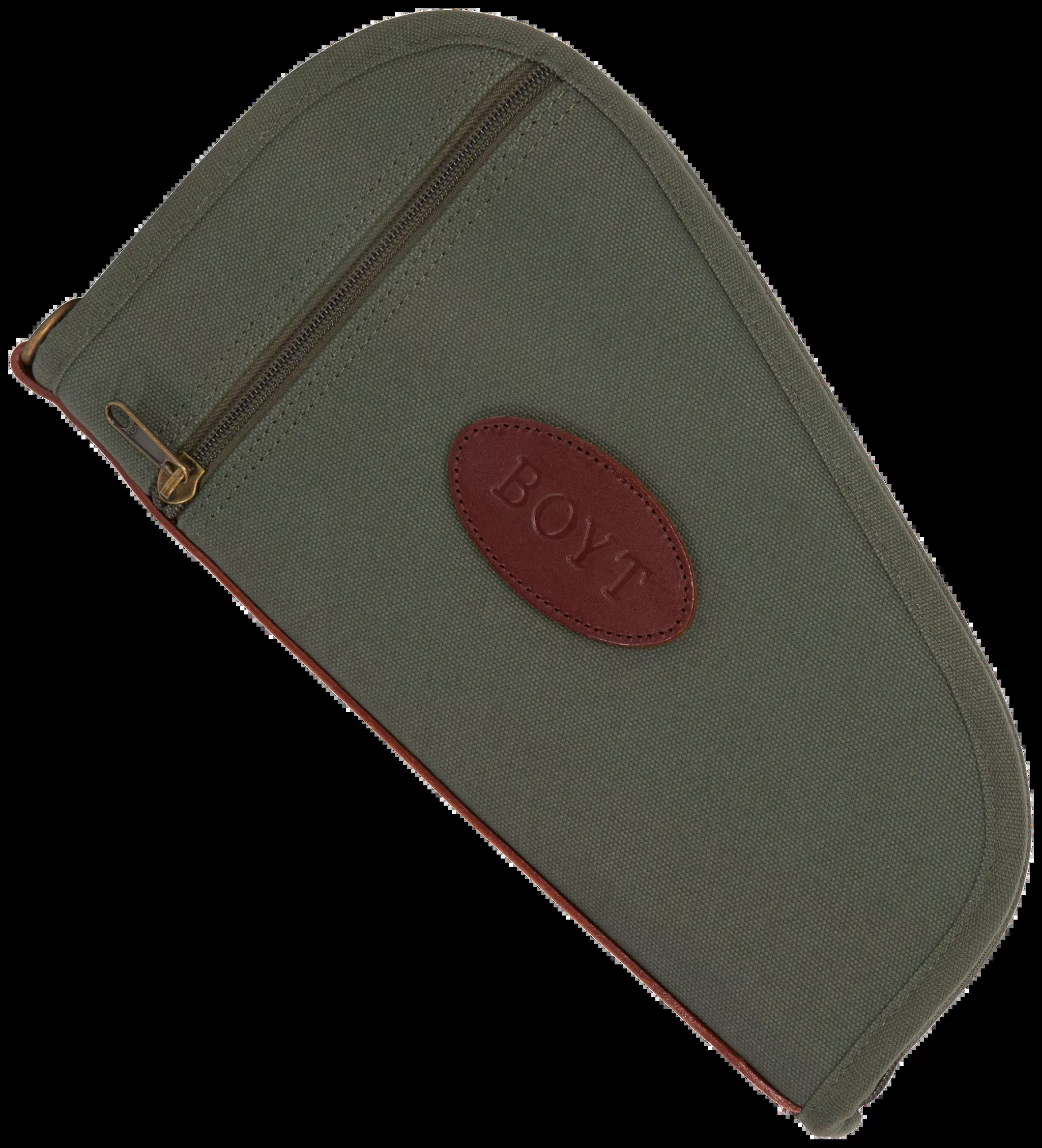 Heart-Shaped Pistol Case – OD Green