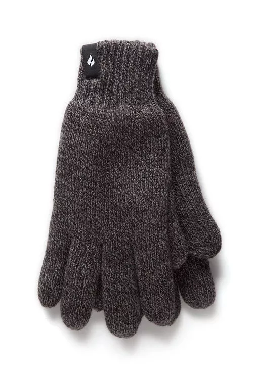 Heat Holders Men’s Flat Knit Gloves