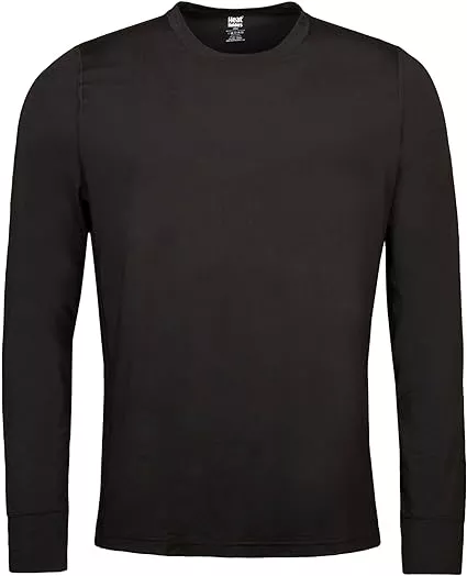 Heat Holders Men’s Original Thermal Long Sleeve Top – Black