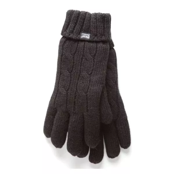 Heat Holders Women’s Amelia Solid Cable Knit Gloves #LHHG94