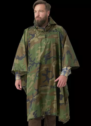 Helikon Tex Poncho US Woodland