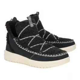 Hey Dude Women's Camden Suede Cozy Booties