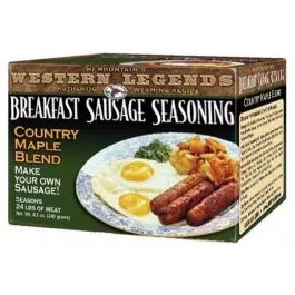 Hi Mountain Breakfast Sausage Seasoning Kit - Maple