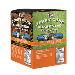 Hi Mountain Jerky Maker's Variety Pack #3 - Hunters Blend, Orignal Blend, Bourbon BBQ Blend, Jalapeno Blend, & Spicy Lime Blend