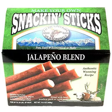 Hi Mountain Seasoning Jalapeno Snackin’ Stick Kit