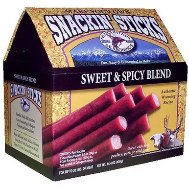 Hi Mountain Seasoning Sweet & Spicy Snackin’ Stick Kit