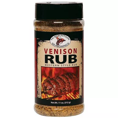 Hi Mountain Venison Rub Seasoning 11 oz