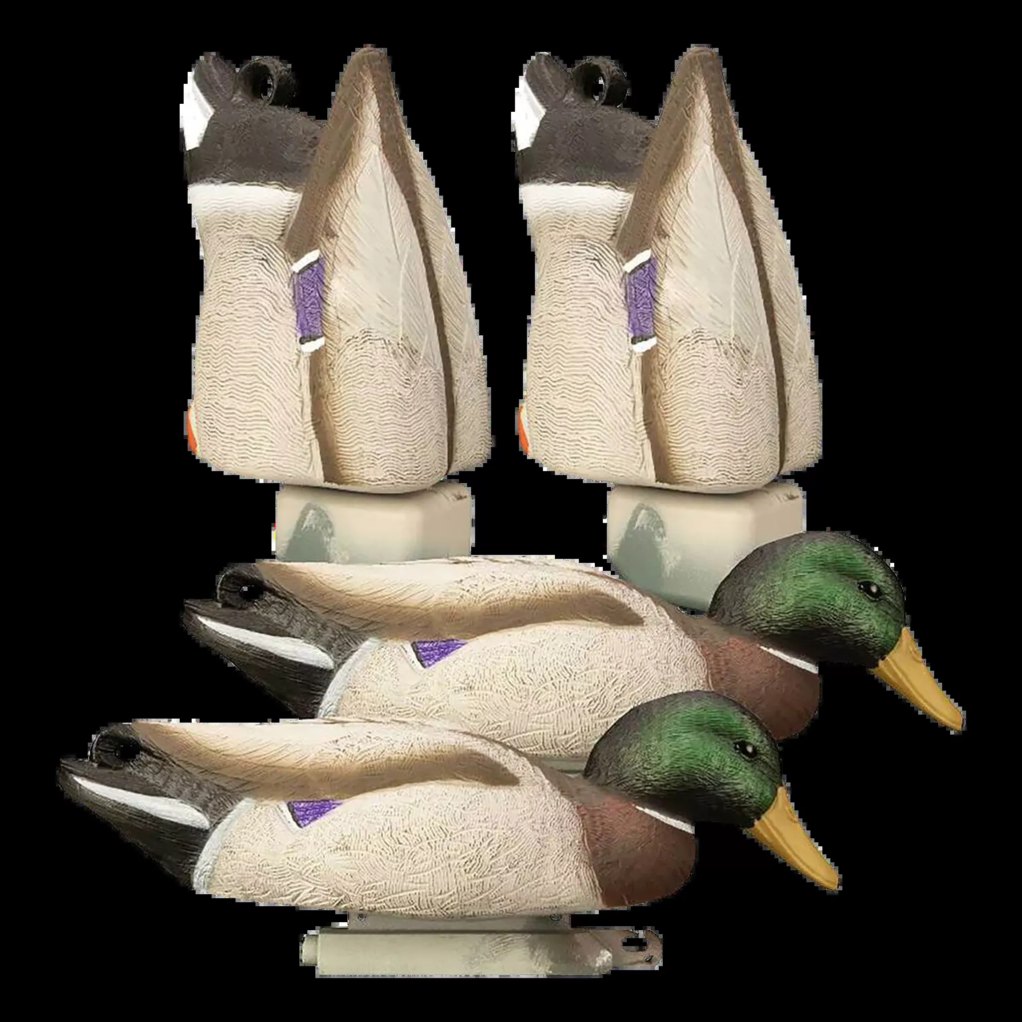 Higdon Magnum Feeder Mallards Duck Decoys – 4 Pack