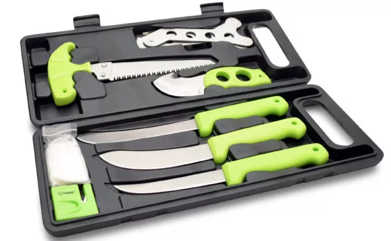 HME 9Pc. Deluxe Game Processing Kit #HME-KN-9DLXDK
