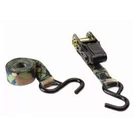 HME Camouflage Ratchet Tie Down Straps 4 Pack