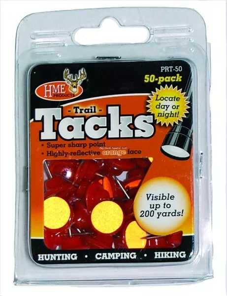HME Reflective Tacks – Orange (50 Pack) #HME-RT-50