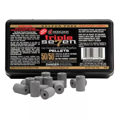 HODGDON TRIPLE SEVEN PELLETS 50 CAL 50 GR 100 CT