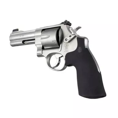 Hogue 25012 Round Butt Rubber Monogrip w/o Finger Grooves for Smith & Wesson N Frame