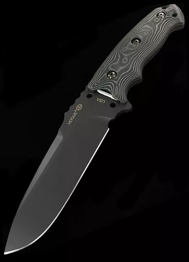 Hogue EX-F01 G10 G-Mascus Black Fixed Blade