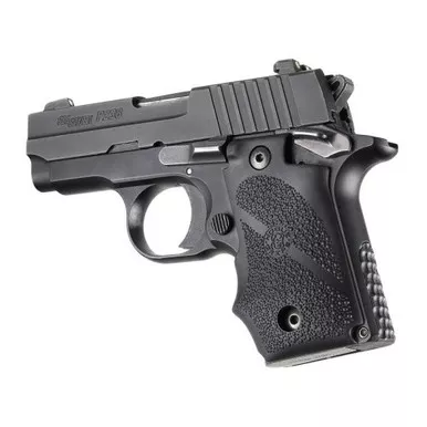 Hogue OverMolded Rubber Grip w/ Finger Grooves for SIG Sauer P238