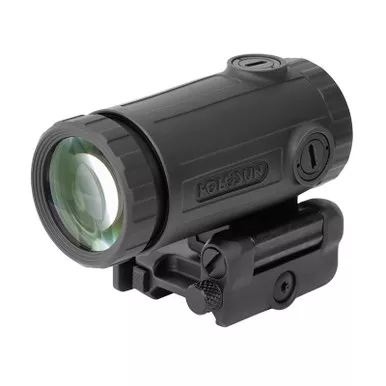 Holosun HM3XT Compact 3X Magnifier w/ Flip to Side Picatinny Rail QD Mount