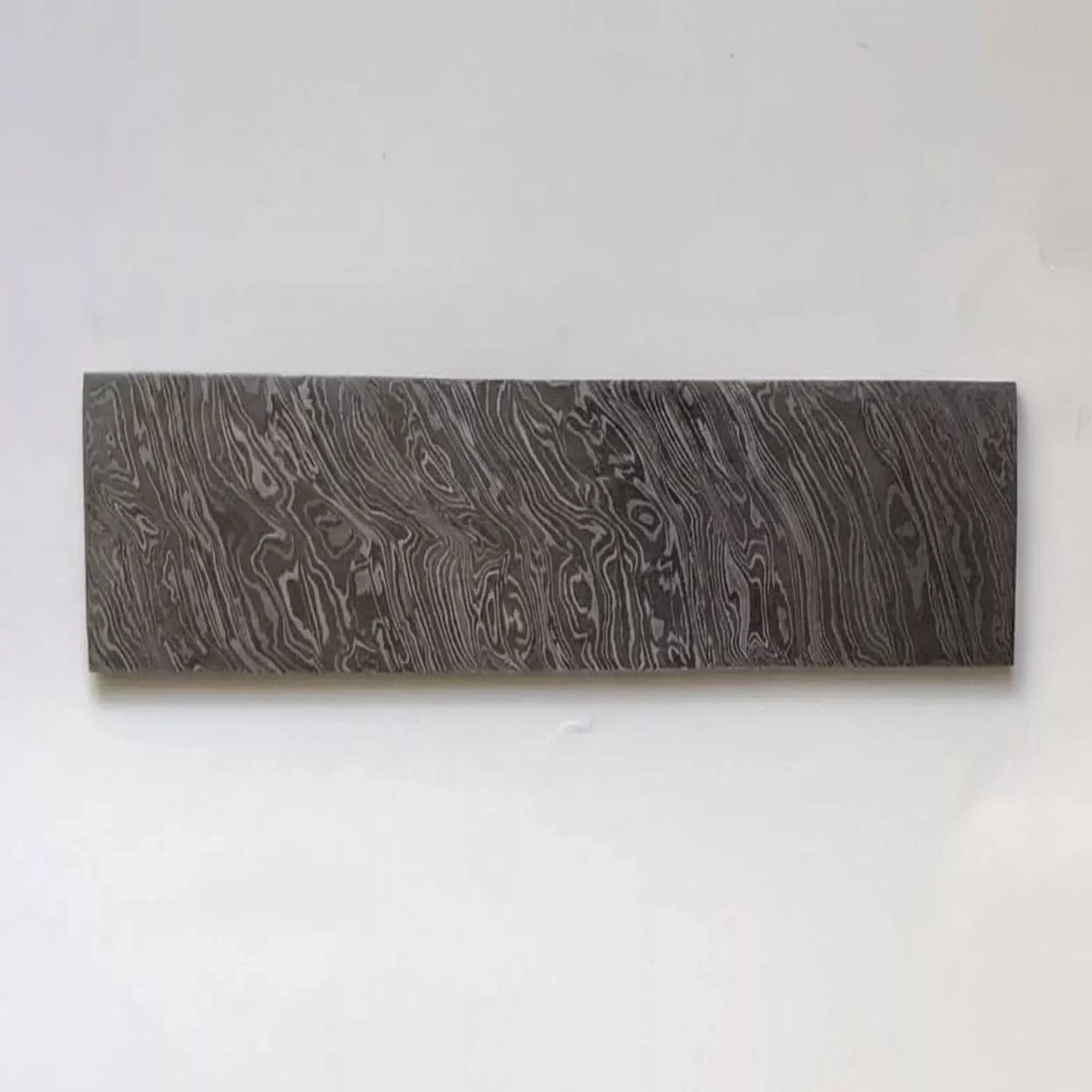 Homestead Firestorm Damascus Bar 8" Billet Bar Blank for Custom Knife Making