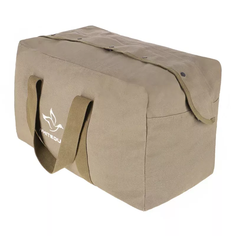 Hoplite Canvas Parachute Bag|Olive&Black&Blue&Tan&Brown