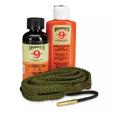 Hoppe's 1-2-3 Done! Cleaning Kit for Pistol, Rifles, & Shotguns